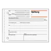 Sigel QU615 Quittungsbuch, A6 Querformat, 50 Blatt, Grün
