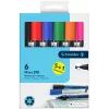 Schneider Maxx 290 Whiteboard- und Flipchart-Marker-Set, 6 Stück, verschiedene Farben, 2,0 - 3,0 mm