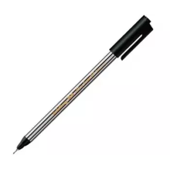 EDDING 89 Fineliner Stift Schwarz 0,5 mm Wasserbasierte Tinte Runder Kunststoffschaft