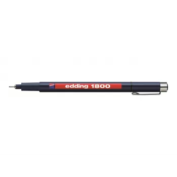 EDDING 1800 Fineliner Blau Pigmenttinte 0,3 mm