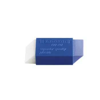 EDDING DR 20 Radierer - Kunststoff - Blau - Transparent - Erwachsene & Kinder - 53 mm - 22 mm - 13 mm
