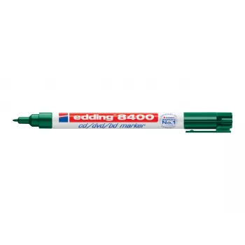 EDDING 8400 CD/DVD/BD Permanent Marker - Schwarz - 0,5-1 mm Rundspitze