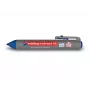 EDDING Retract 12 Permanentmarker, Keilspitze, 1,5-3 mm Strichstärke, blaue Tinte, 10er-Pack