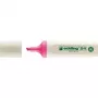 EDDING EcoLine 24 Textmarker - Pink - 10 Stück - 2-5 mm Keilspitze - Wasserbasierte Tinte - 90 % recycelter Kunststoff
