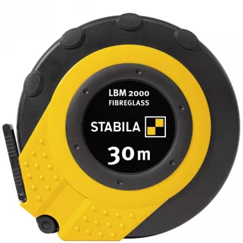 STABILA LBM 2000 Glasfaser-Rollbandmaß geschlossenes Gehäuse 30 m