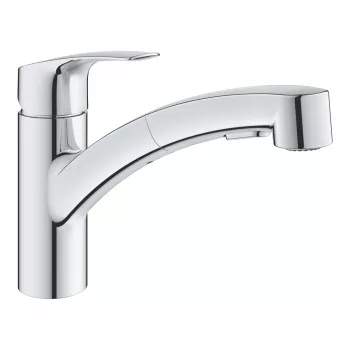 Grohe Eurosmart Ausziehbarer Einhebel-Küchenarmatur 1/2 inch Chrom