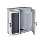 SCHWEITZER SYSTEMTECHNIK MultiFix 19-inch Wandgehäuse 3U 48,3 cm (19 inch) Lichtgrau RAL 7035