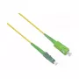 HELOS LWL OS2 Patchkabel Simplex LSZH 2,0mm SC/APC-LC/APC Yellow 15m