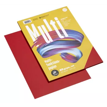 Staufen Multifunction Paper 7X 734050997 A4 80g Rot 50 Blatt