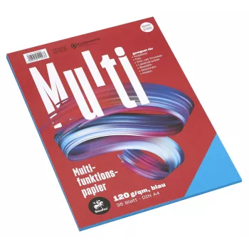 Staufen Multifunktionspapier 7X A4 120g Blau 35 Blatt