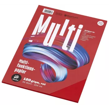 Staufen Multifunction Paper 7X 734051297 A4 120g Rot 35 Blatt