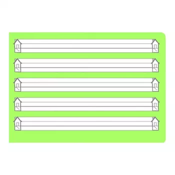 Oxford 100050100 Notizbuch A5 90 g/m2 Grün