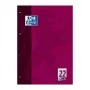 Oxford Schreibblock DIN A4 liniert Lineatur 22, 80 Blatt, 90 g/m², weiß