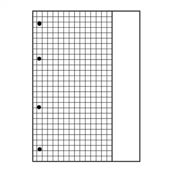 Oxford Schreibblock DIN A4 liniert Lineatur 22, 80 Blatt, 90 g/m², weiß