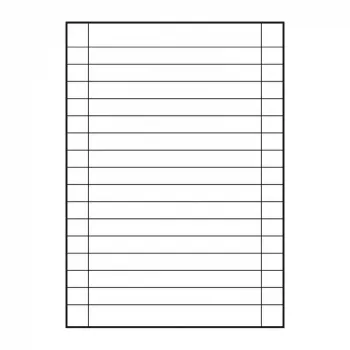 Oxford 100050331 Notizbuch A4 90 g/m2 Blau