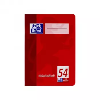 Oxford 100050337 Notizbuch A4 90 g/m2 Rot