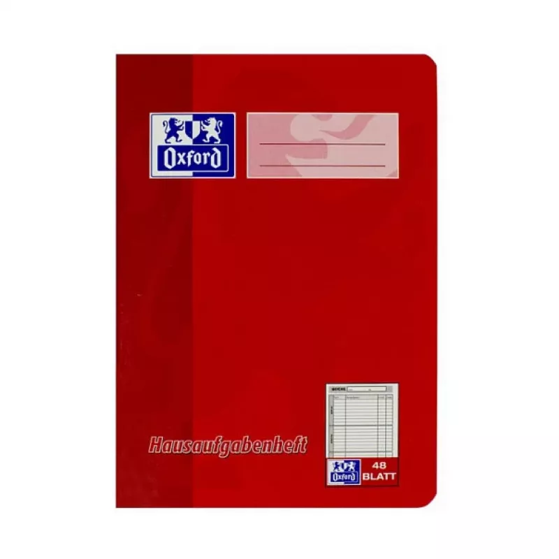 Oxford 100057950 Notizbuch A5 90 g/m2 Blau