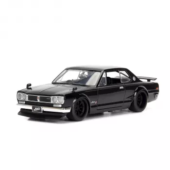 Jada Fast & Furious 1971 Nissan Skyline 2000 GT-R 1:24 Die-Cast Modellauto Silber