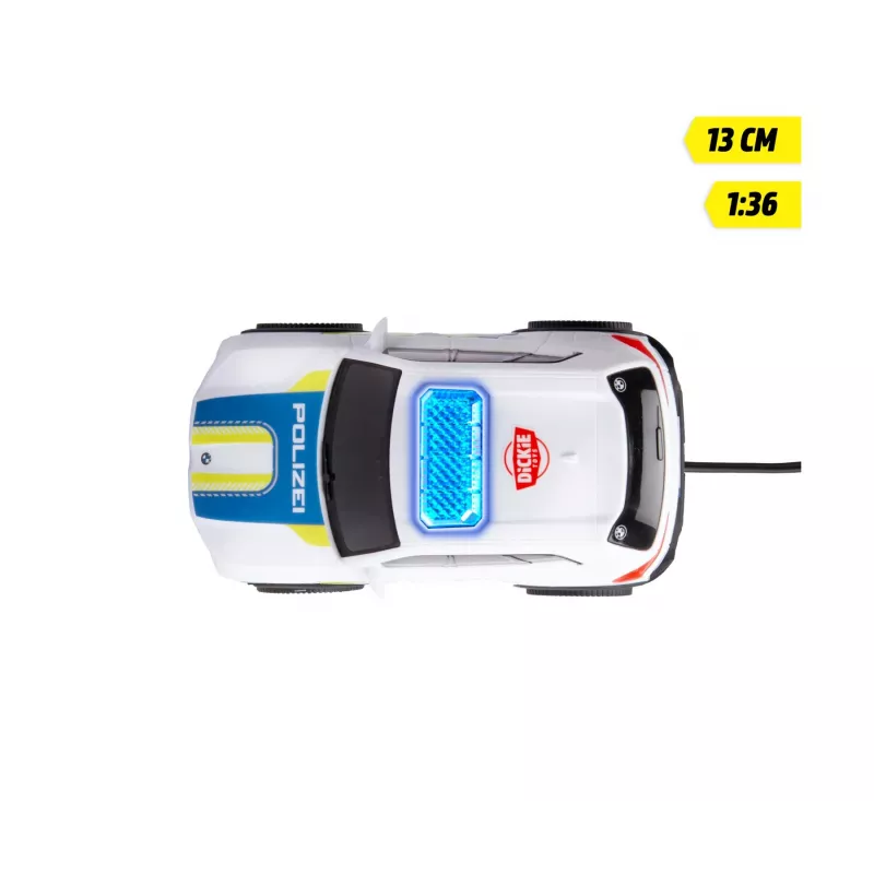 Dickie BMW XM Police Racer 203712034, mit Kabel