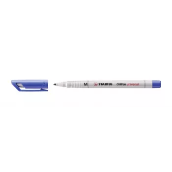 STABILO OHPen Universal Permanent Marker Blau 1 mm Medium Bullet Tip