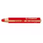STABILO Woody 3 in 1 Mehrzweckstift - Rot - PEFC-zertifiziert - 10 mm Mine - Einzelstück