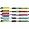 STABILO Navigator Highlighter - 10er-Pack - Blau - Meißelspitze - 1 mm / 4 mm Strichstärke - Wasserbasierte Tinte - Kunststoff
