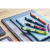 STABILO Navigator Highlighter - 10er-Pack - Blau - Meißelspitze - 1 mm / 4 mm Strichstärke - Wasserbasierte Tinte - Kunststoff
