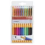 STABILO PointVisco Gelstift - Mehrfarbig - 0,5 mm - 10er Pack