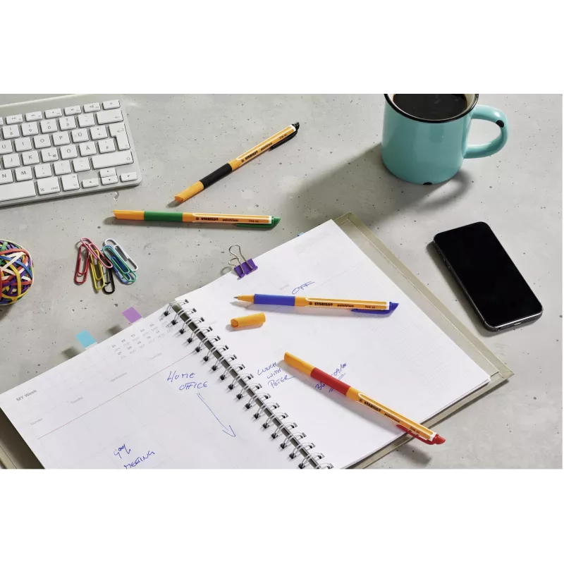 STABILO PointVisco Gelstift - Mehrfarbig - 0,5 mm - 10er Pack