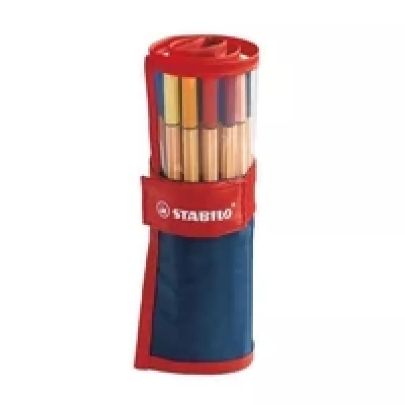 STABILO Point 88 Fineliner 0,4 mm - 20 bunte Farben