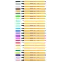 STABILO Point 88 Fineliner Stift - Farben sortiert - 0,4 mm - 12er Pack