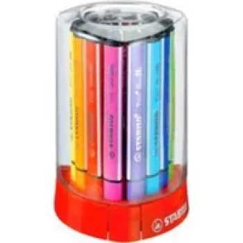 STABILO Trio Scribbi Fasermaler - 2 mm - 12er Pack - Farben sortiert