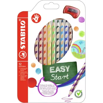 STABILO EASYcolors Buntstifte - 12 Stück