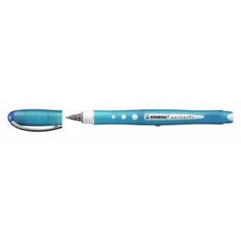 STABILO Worker Rollerball Pen - Multicolour - Blue Ink - 0,5 mm - 10 Pack