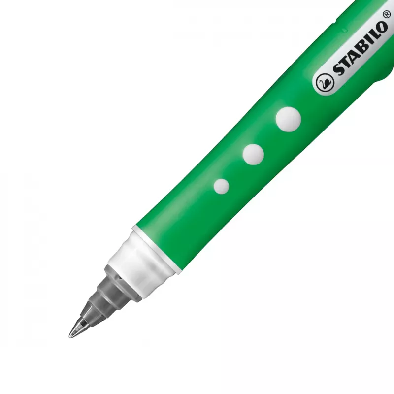 STABILO Worker Colorful Stick Pen Green 0,5 mm Ambidextrous Pack of 10