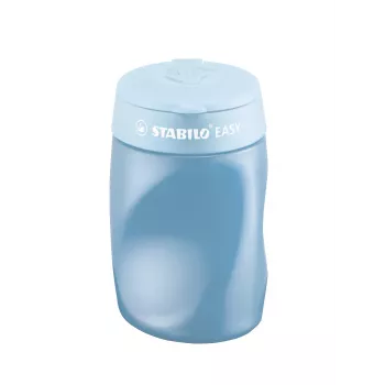 STABILO Easy manueller Bleistiftspitzer - Blau - Rechtshänder
