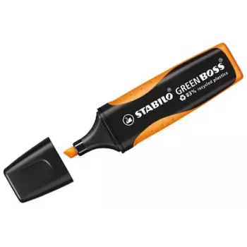 STABILO GREEN BOSS Textmarker Orange 2-5mm Keilspitze 1 Stück
