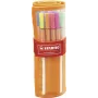 STABILO point 88 Fineliner Stifteset - 20 verschiedene Farben, 0,4 mm