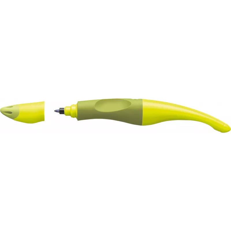 STABILO EASYoriginal Retractable Pen - Green Body - Blue Ink - 0,5 mm - Right-Handed
