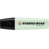 STABILO BOSS ORIGINAL Textmarker - Mintgrün - Meißelspitze - 2 mm / 5 mm - Wasserbasierte Tinte - 1 Stück