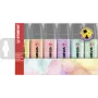 STABILO BOSS ORIGINAL Highlighter Set - 6 Stück - Pastellfarben sortiert - Meißelspitze - 2 mm / 5 mm - Wasserbasierte Tinte