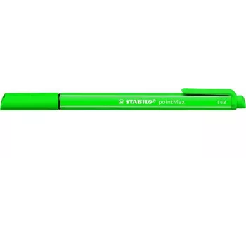 STABILO pointMax Fineliner Stift Grün 0,8 mm Nylon-Faserspitze wasserbasierte Tinte