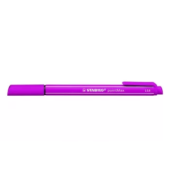 STABILO pointMAX Filzstift - Pink - Medium - 0,8 mm - Wasserbasierte Tinte - Nylonfilzspitze