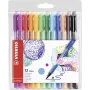 STABILO pointMax Fineliner Stiftset - 0,8 mm - 12 verschiedene Farben