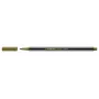 STABILO Pen 68 Metallic Fasermaler - Gold - 1 Stift
