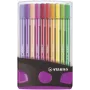 STABILO Pen 68 Fasermaler - Farben sortiert - 20er Pack