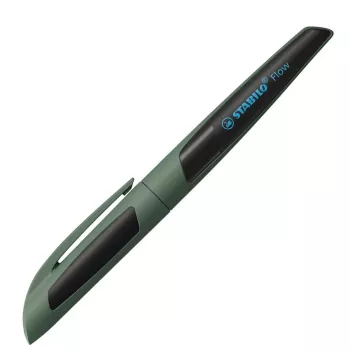 STABILO Flow Sporty Füllfederhalter M-Feder Schwarz/Olivgrün