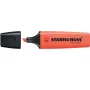 STABILO Boss Original Pastel Textmarker - Korallenrot - 1 Stück - Keilspitze - 2 mm / 5 mm