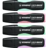 STABILO GREEN BOSS Pastel Textmarker - Flieder - Keilspitze - 2-5 mm Strichstärke - Kunststoffgehäuse