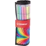 STABILO Pen 68 ARTY Faserstift-Set, 25 Stück, verschiedene Farben